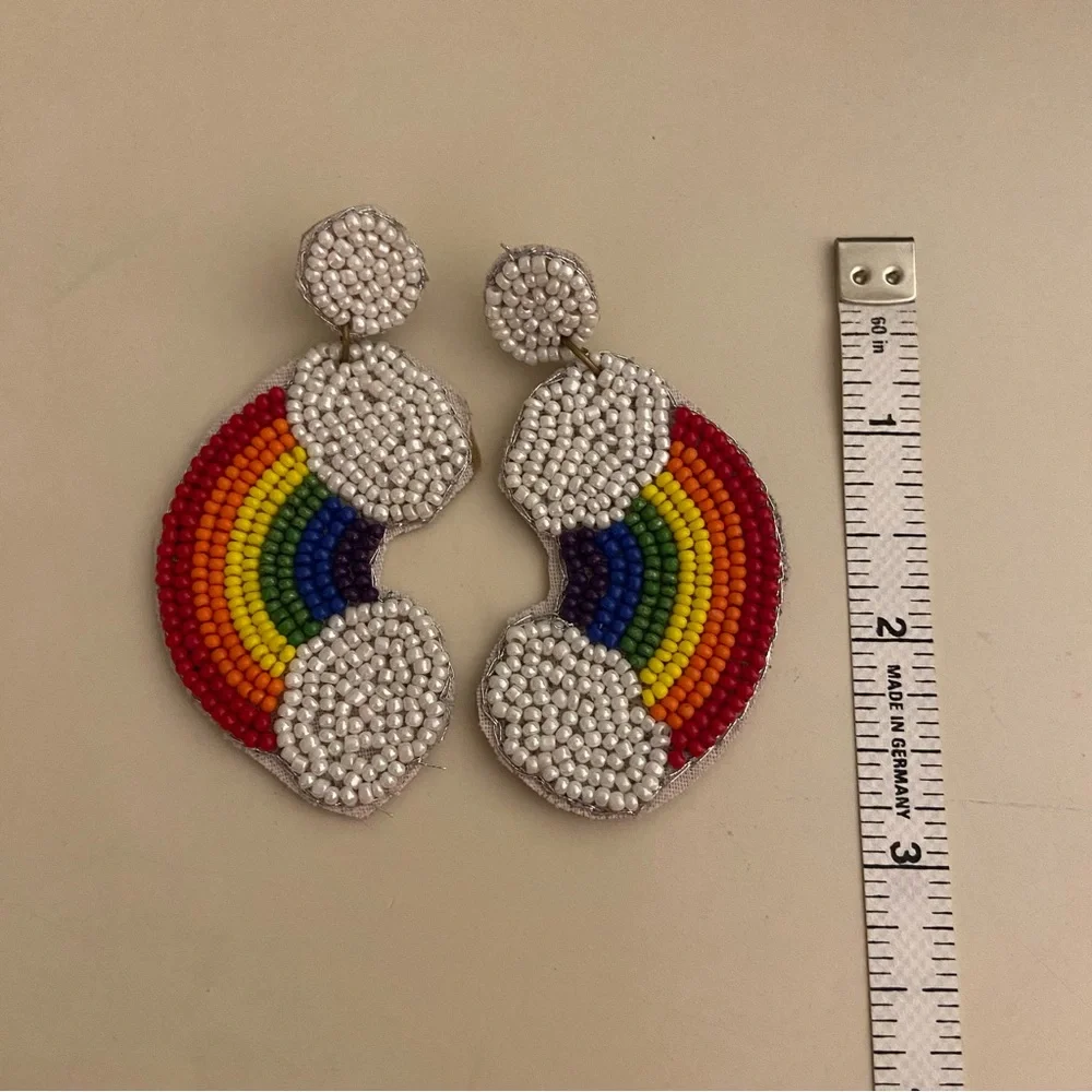 Rainbow earrings